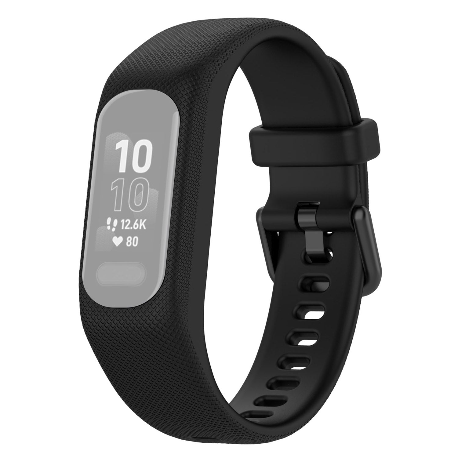 For Garmin Vivosmart 5 Anti-scratch Silicone Watch Band with Case Protector Wrist Strap For Garmin Vivosmart 5 Anti-scratch Silicone Watch Band with Case Protector Wrist Strap